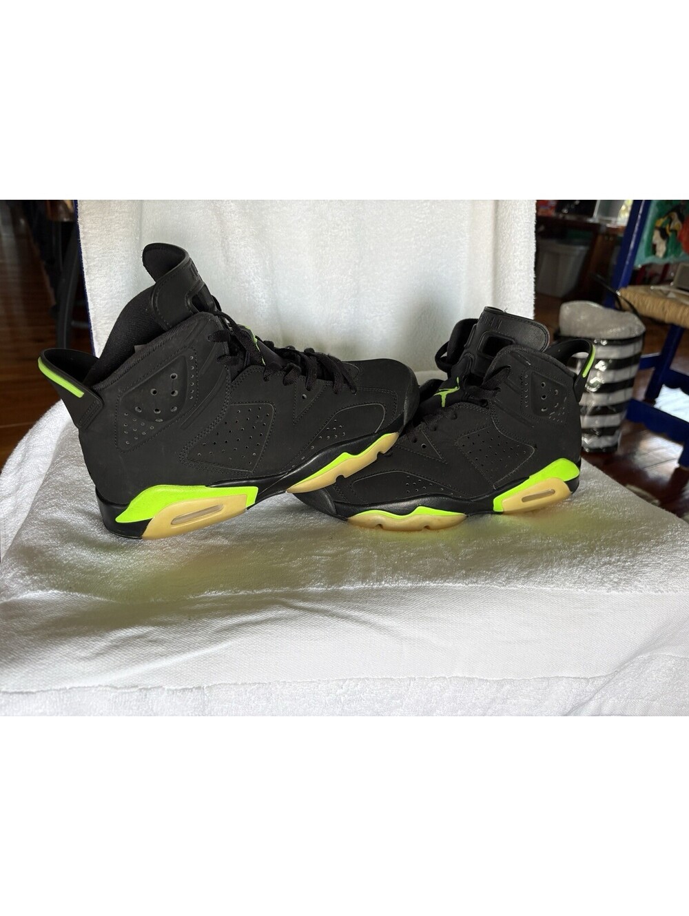 Jordan 6 Retro Electric Green 2021 Sz-9.5
